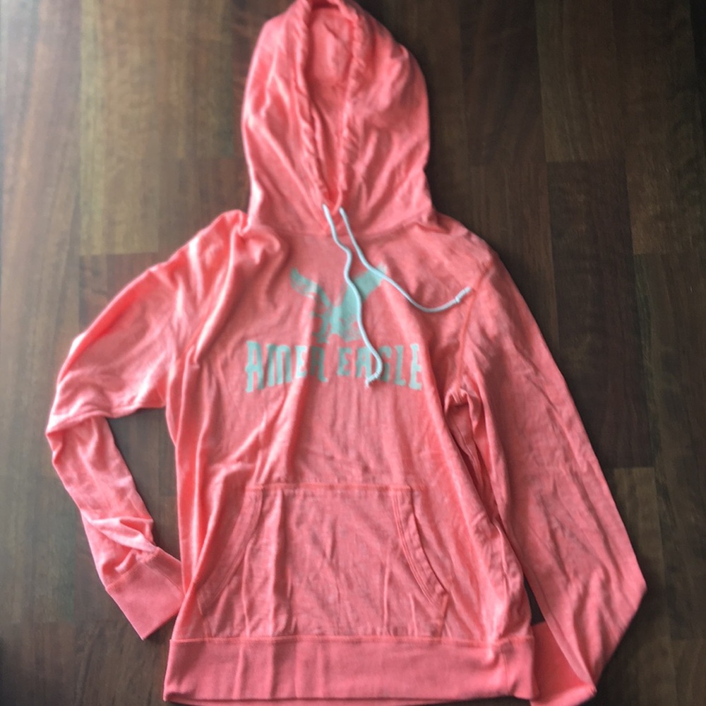 American Eagle bright pink light jacket